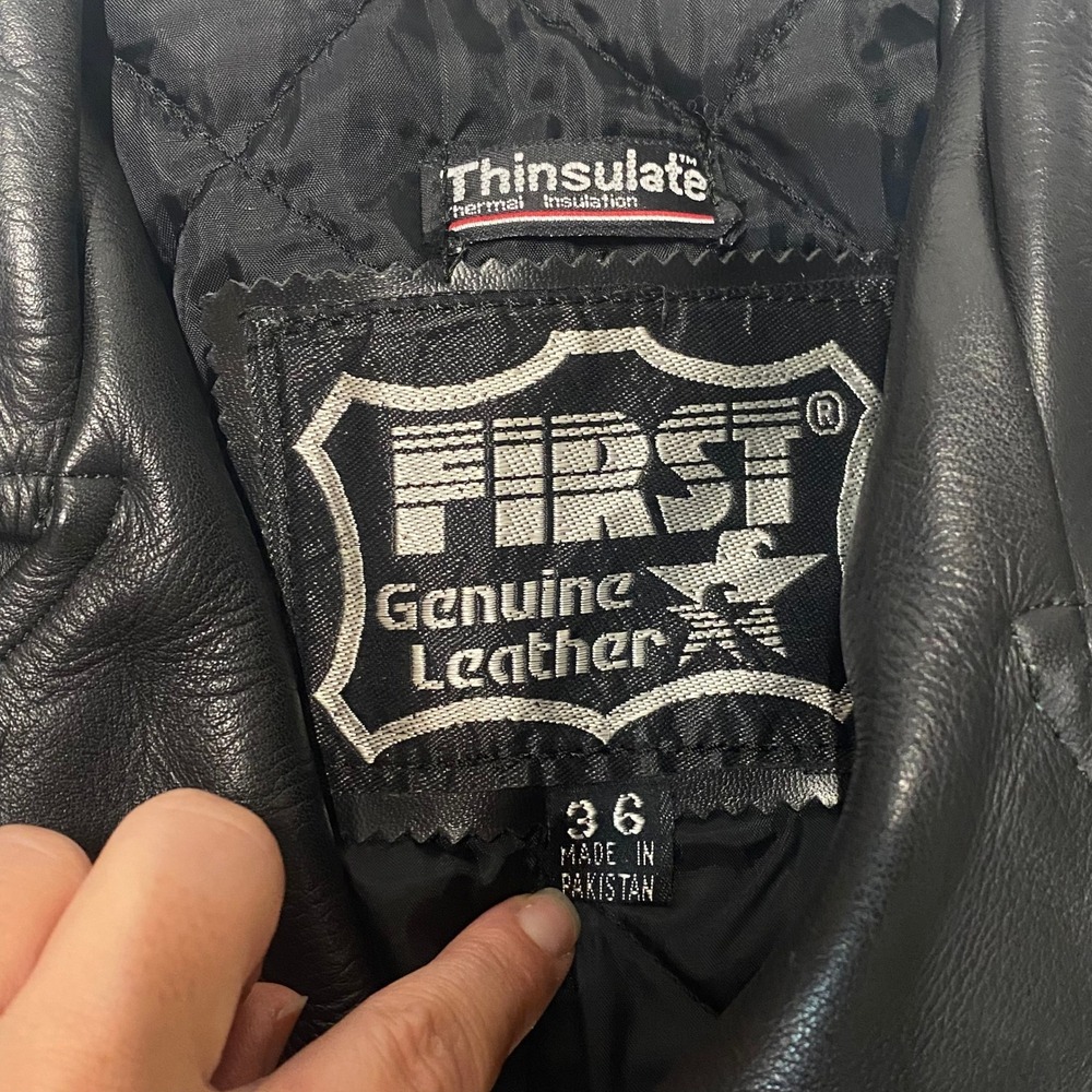 Black Leather Jacket - image 5